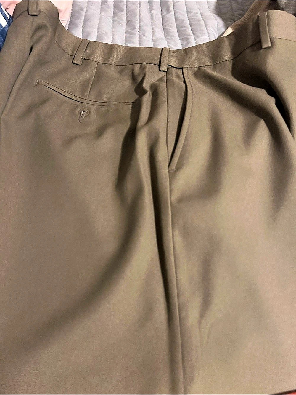 Haggar Men's Dress Pants Brown Waist 34 x 32 Like New